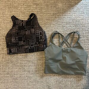 Set of 2 Sports Bras - Lululemon and CRZ Yoga